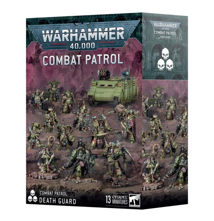 Warhammer 40,000 Death Guard Combat Patrol Citadel Miniatures Set