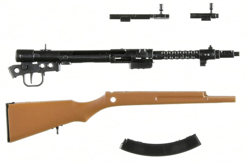 Little Armory LA109 Type 100 Machine Gun 1/12 Scale Accessory Set Gallery Image 5