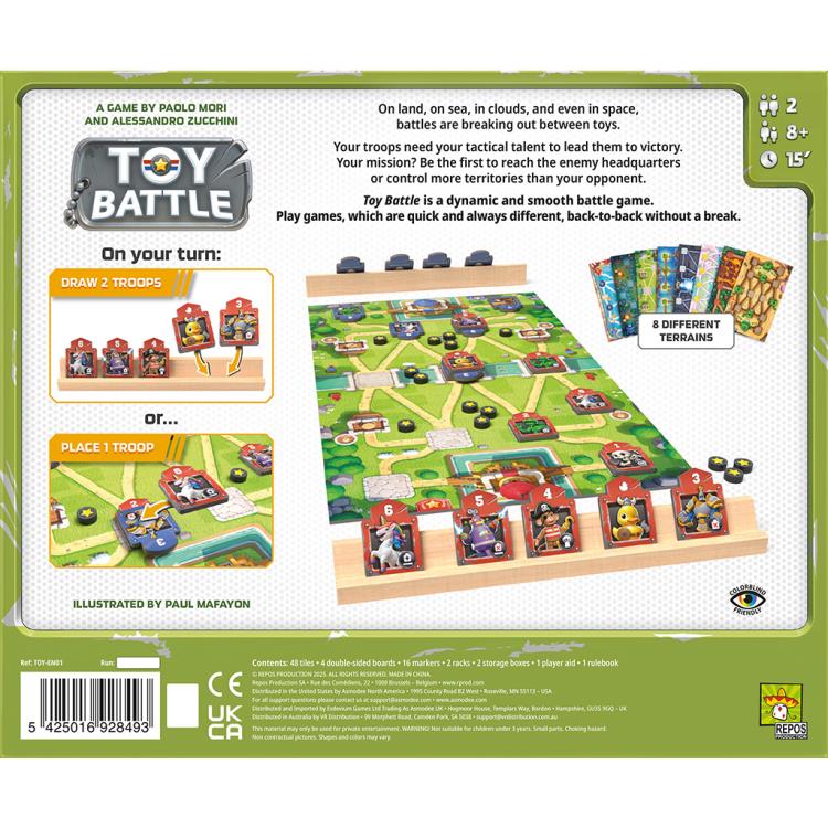 Toy Battle Board Game Gallery Image 3
