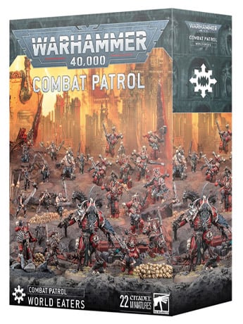 Warhammer 40,000 World Eaters Combat Patrol Citadel Miniatures Set