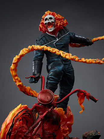 Marvel Premium Format Ghost Rider (Classic Variant) Statue