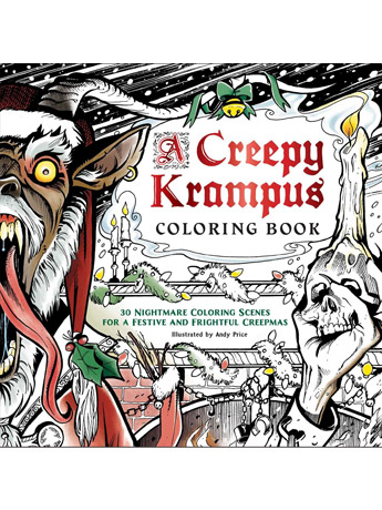 A Creepy Krampus Coloring Book