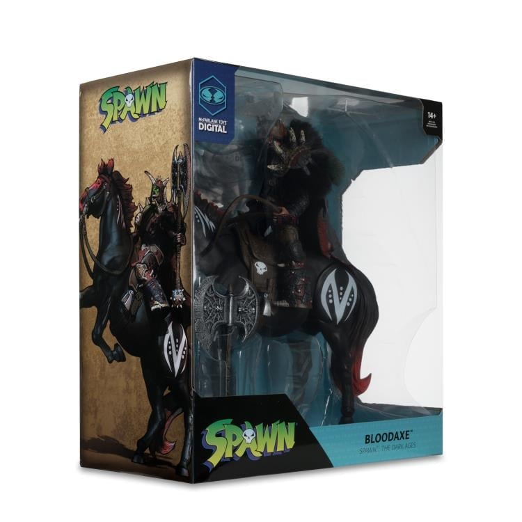 Spawn: The Dark Ages Spawn the Bloodaxe with Horse Action Figure
