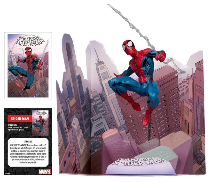 Marvel Comics Spider-Man (The Amazing Spider-Man #1) 1/10 Scale Figure