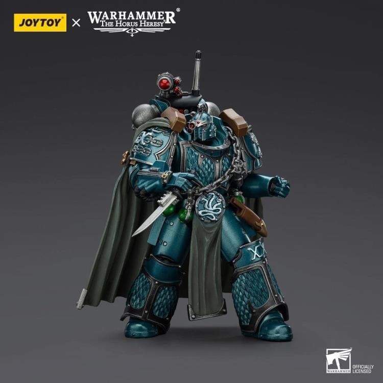 Warhammer: The Horus Heresy Alpha Legion Exodus "The One Who Is Many" with Sniper Rifle and Power Dagger 1/18 Scale Action Figure Gallery Image 4