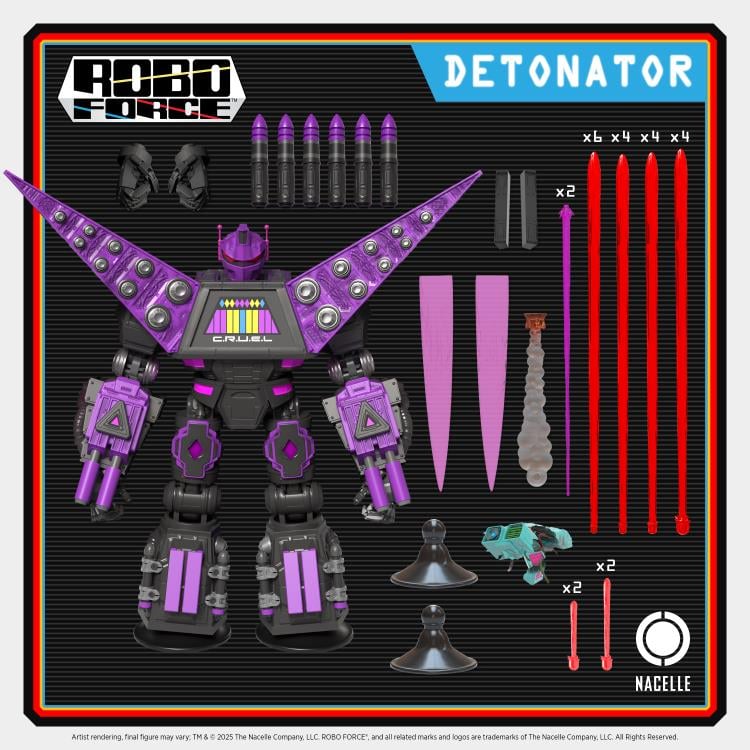 RoboForce Detonator Action Figure Gallery Image 4