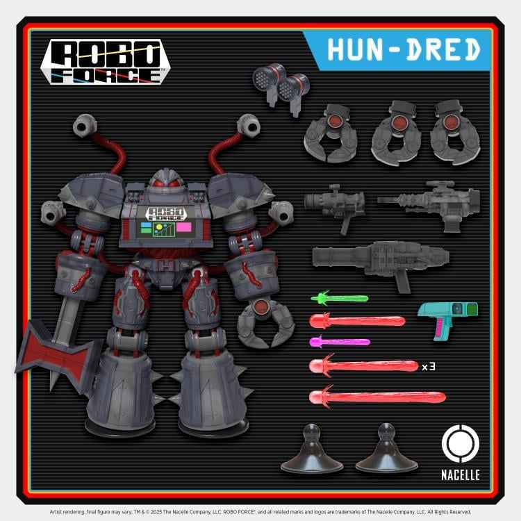 RoboForce Hun-Dred Action Figure Gallery Image 4