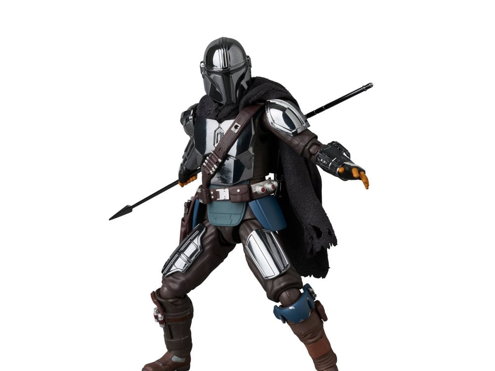 THE MANDALORIAN CHROME Ver. アクションフィギュア medicom-mafex-the-mandalorian-