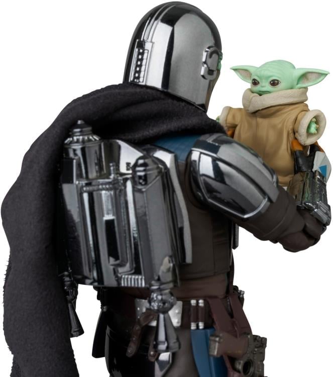 Star Wars: The Mandalorian MAFEX No.256 The Mandalorian (Chrome