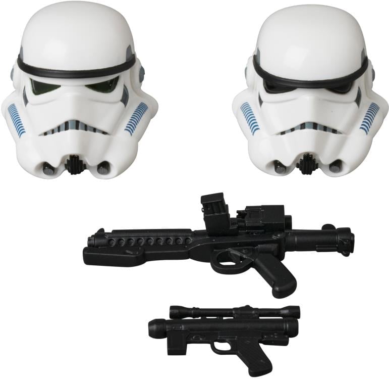Star Wars: A New Hope MAFEX No.257 Luke Skywalker (Stormtrooper Disguise) Action Figure Gallery Image 9