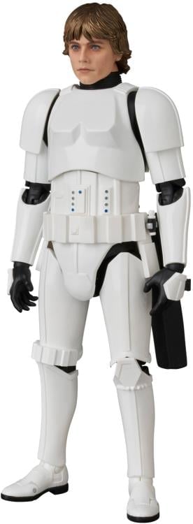 Star Wars: A New Hope MAFEX No.257 Luke Skywalker (Stormtrooper Disguise) Action Figure Gallery Image 7