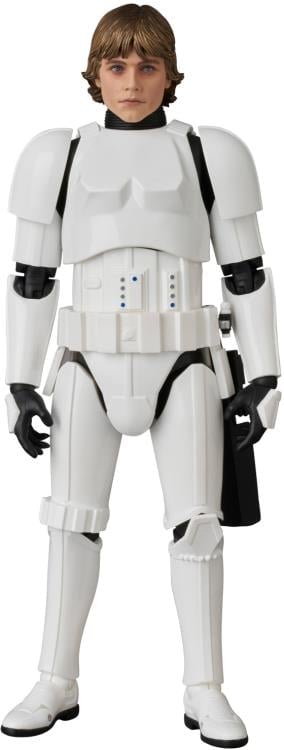 Star Wars: A New Hope MAFEX No.257 Luke Skywalker (Stormtrooper Disguise) Action Figure Gallery Image 6