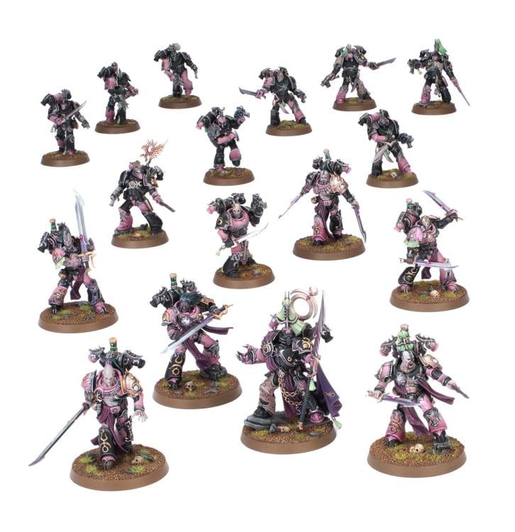 Warhammer 40,000 Emperor's Children Combat Patrol Citadel Miniatures Set Gallery Image 3