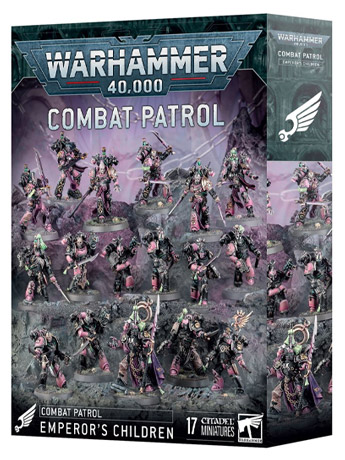 Warhammer 40,000 Emperor's Children Combat Patrol Citadel Miniatures Set Gallery Image 2