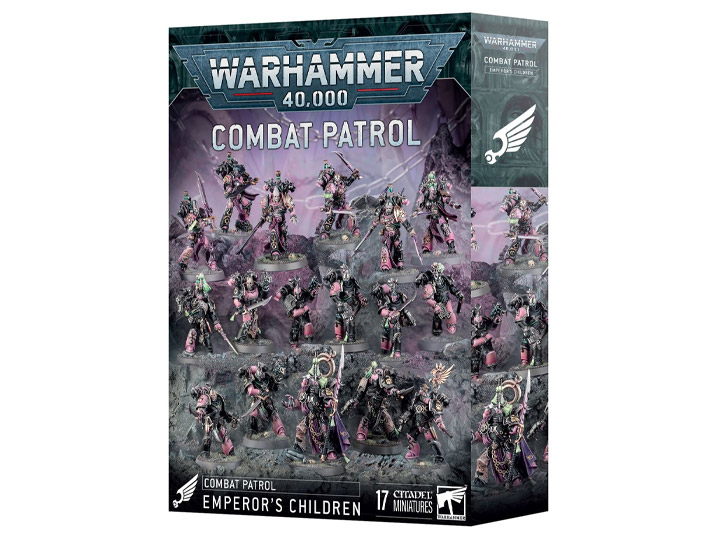 Warhammer 40,000 Emperor's Children Combat Patrol Citadel Miniatures Set Gallery Image 1