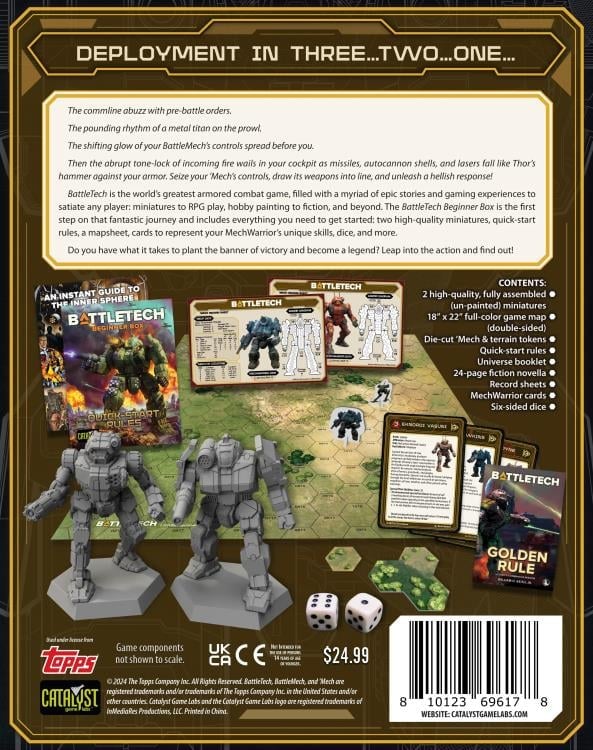 BattleTech: Beginner Box 40th Anniversary Gallery Image 3