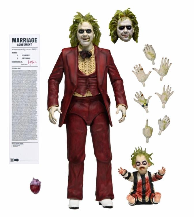 Beetlejuice Beetlejuice Ultimate "Red Tuxedo" Beetlejuice Action Figure Gallery Image 11
