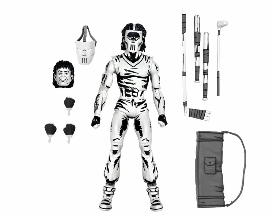 Teenage Mutant Ninja Turtles Casey Jones (Mirage Comics Black & White Variant) Action Figure Gallery Image 11