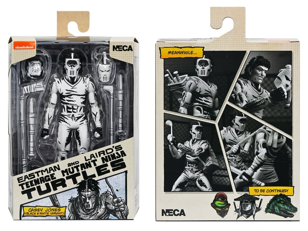 Teenage Mutant Ninja Turtles Casey Jones (Mirage Comics Black & White Variant) Action Figure Gallery Image 12