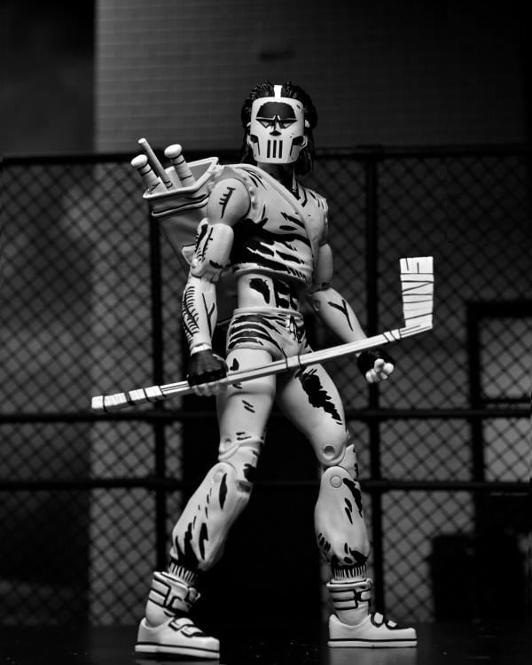 Teenage Mutant Ninja Turtles Casey Jones (Mirage Comics Black & White Variant) Action Figure Gallery Image 3