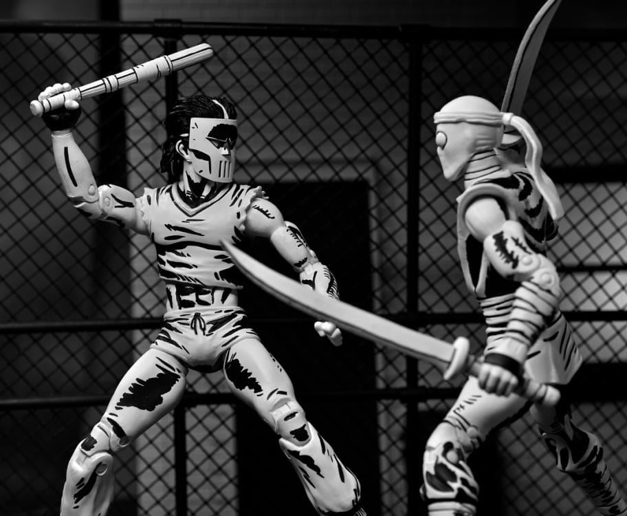 Teenage Mutant Ninja Turtles Casey Jones (Mirage Comics Black & White Variant) Action Figure Gallery Image 9