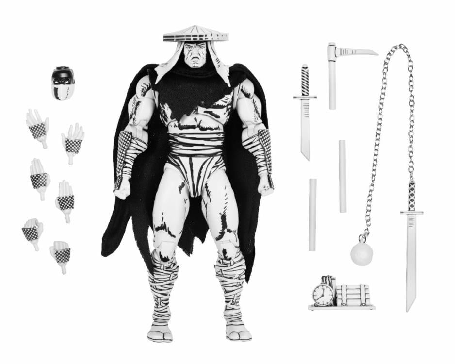 Teenage Mutant Ninja Turtles Foot Elite Assassin (Mirage Comics Black & White Variant) Action Figure Gallery Image 7