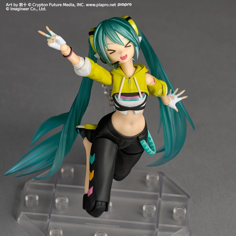 Fitness Boxing Feat. Hatsune Miku Amazing Yamaguchi Revoltech NR093 Hatsune Miku (Boxing Ver.) Action Figure Gallery Image 11
