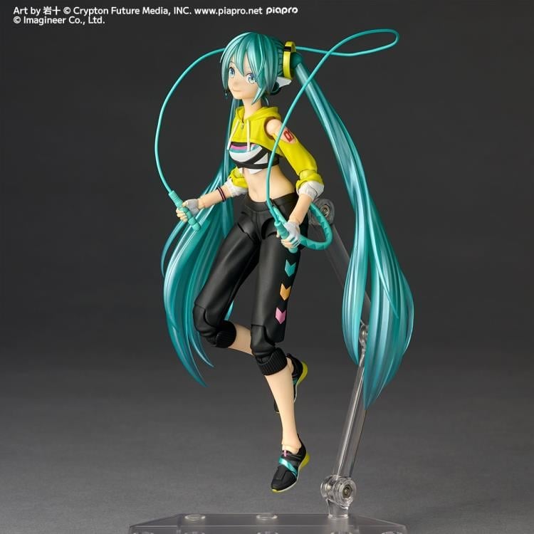 Fitness Boxing Feat. Hatsune Miku Amazing Yamaguchi Revoltech NR093 Hatsune Miku (Boxing Ver.) Action Figure Gallery Image 8