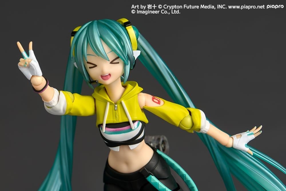 Fitness Boxing Feat. Hatsune Miku Amazing Yamaguchi Revoltech NR093 Hatsune Miku (Boxing Ver.) Action Figure Gallery Image 12