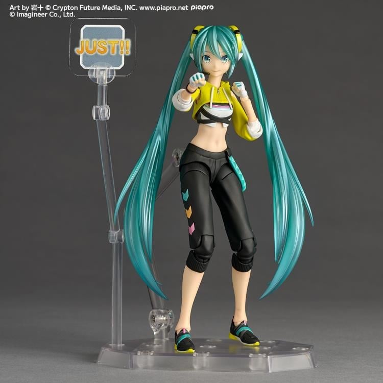 Fitness Boxing Feat. Hatsune Miku Amazing Yamaguchi Revoltech NR093 Hatsune Miku (Boxing Ver.) Action Figure Gallery Image 9
