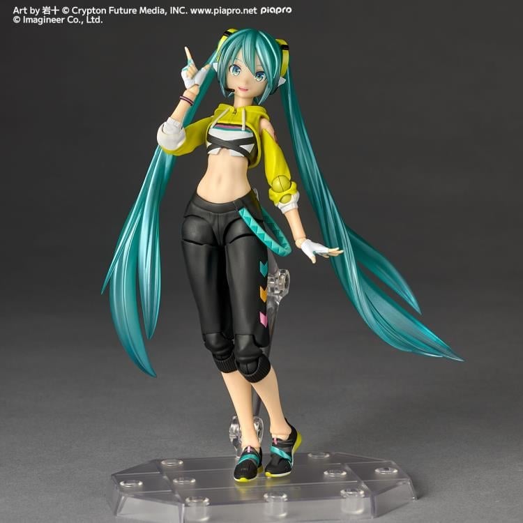 Fitness Boxing Feat. Hatsune Miku Amazing Yamaguchi Revoltech NR093 Hatsune Miku (Boxing Ver.) Action Figure Gallery Image 7