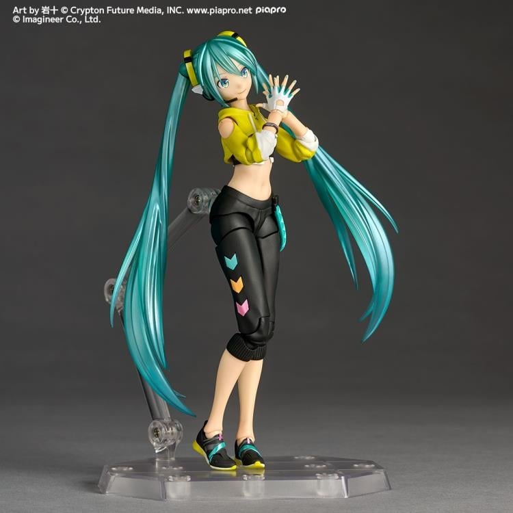 Fitness Boxing Feat. Hatsune Miku Amazing Yamaguchi Revoltech NR093 Hatsune Miku (Boxing Ver.) Action Figure Gallery Image 5