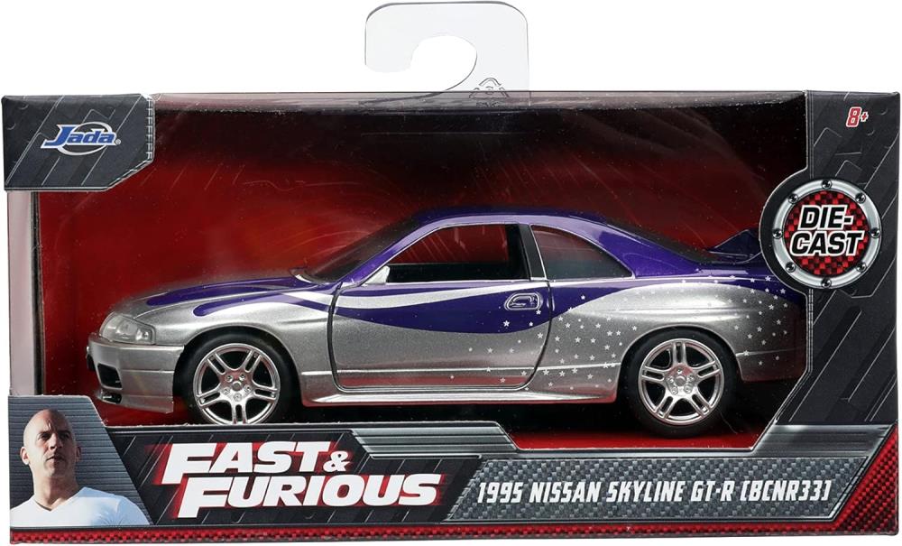 Fast & Furious 1995 Nissan Skyline GT-R (BCNR33) 1/32 Scale Model Gallery Image 5