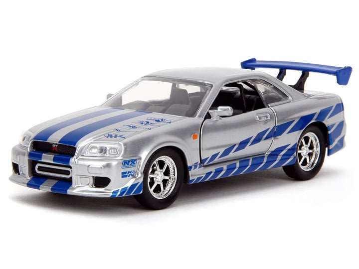 Fast & Furious Brian's Nissan Skyline GT-R (BNR34) 1/32 Scale Model Gallery Image 1