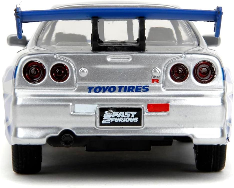 Fast & Furious Brian's Nissan Skyline GT-R (BNR34) 1/32 Scale Model