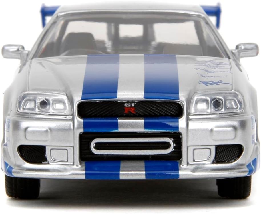 Fast & Furious Brian's Nissan Skyline GT-R (BNR34) 1/32 Scale Model
