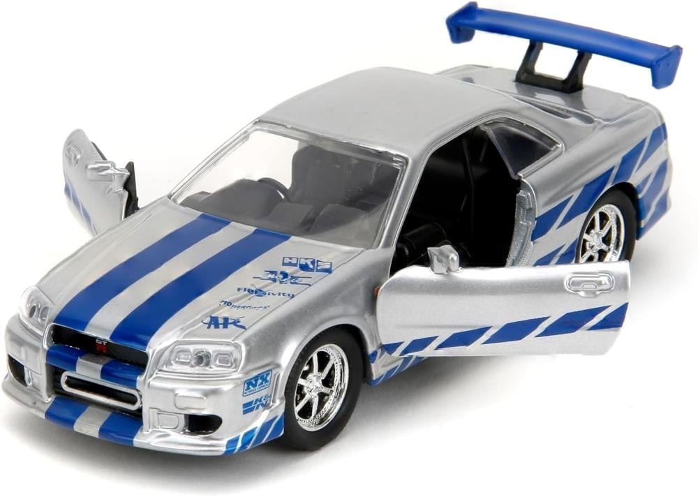 Fast & Furious Brian's Nissan Skyline GT-R (BNR34) 1/32 Scale Model Gallery Image 3