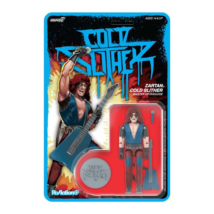 G.I. Joe ReAction+ Zartan Cold Slither (45 Adaptor Cartoon Color