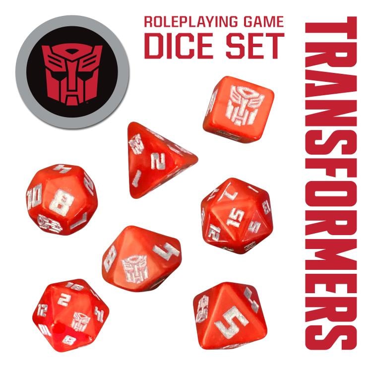 Transformers Roleplaying Game Dice Set Gallery Image 3