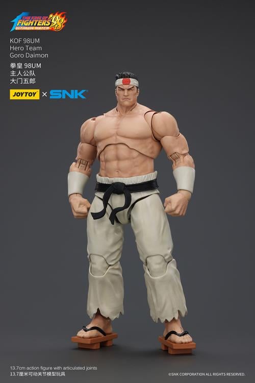 The King of Fighters '98: Ultimate Match Hero Team Goro Daimon 1/18 Scale Action Figure Gallery Image 3