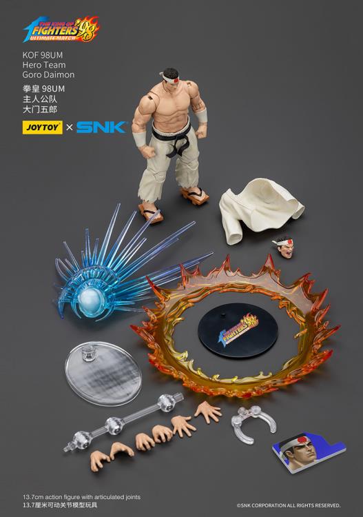 The King of Fighters '98: Ultimate Match Hero Team Goro Daimon 1/18 Scale Action Figure Gallery Image 12