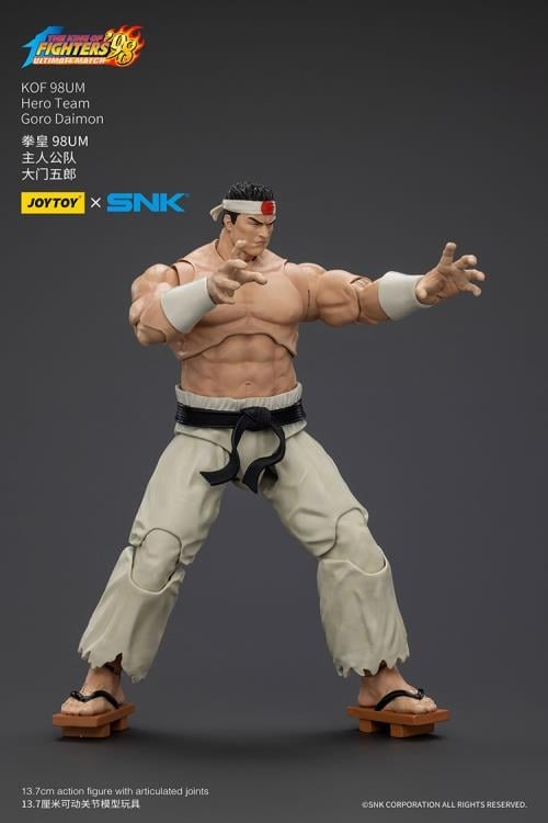 The King of Fighters '98: Ultimate Match Hero Team Goro Daimon 1/18 Scale Action Figure Gallery Image 7