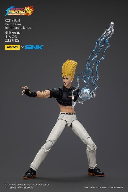 The King of Fighters '98: Ultimate Match Hero Team Benimaru Nikaido 1/18 Scale Action Figure Gallery Image 8