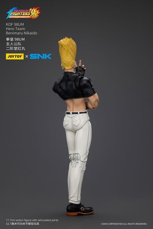 The King of Fighters '98: Ultimate Match Hero Team Benimaru Nikaido 1/18 Scale Action Figure Gallery Image 4