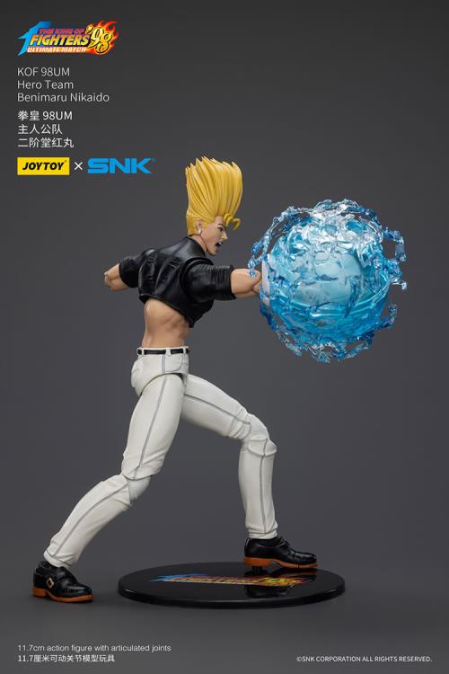 The King of Fighters '98: Ultimate Match Hero Team Benimaru Nikaido 1/18 Scale Action Figure Gallery Image 6