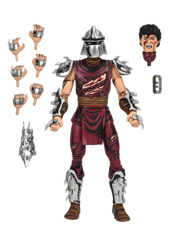 Teenage Mutant Ninja Turtles Battle Damaged Shredder (Mirage Comics Classic Colors) Action Figure Gallery Image 10