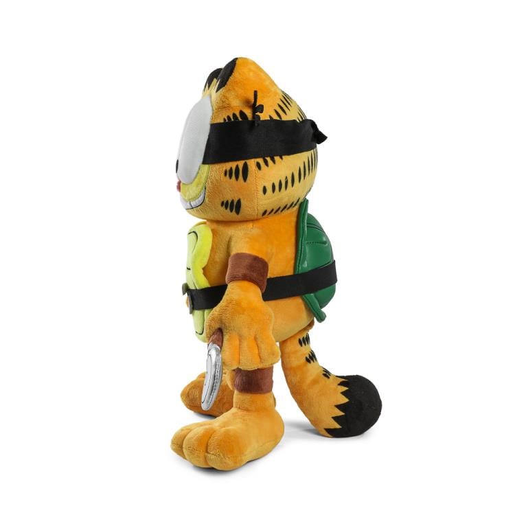 Garfield x Teenage Mutant Ninja Turtles Garfello 13" Plush Gallery Image 6