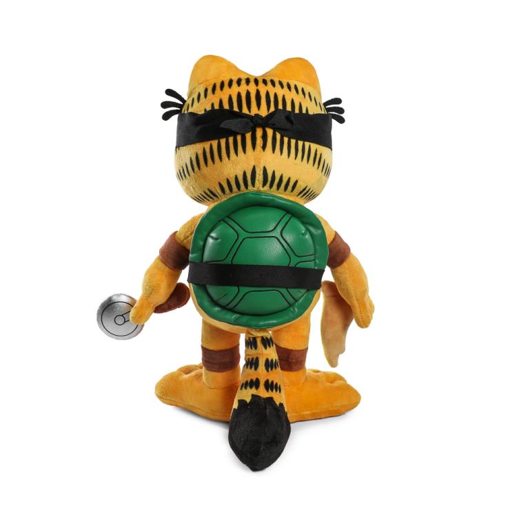 Garfield x Teenage Mutant Ninja Turtles Garfello 13" Plush Gallery Image 5