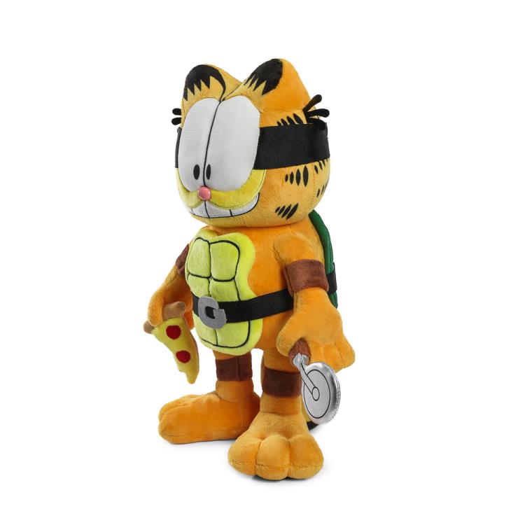 Garfield x Teenage Mutant Ninja Turtles Garfello 13" Plush Gallery Image 7