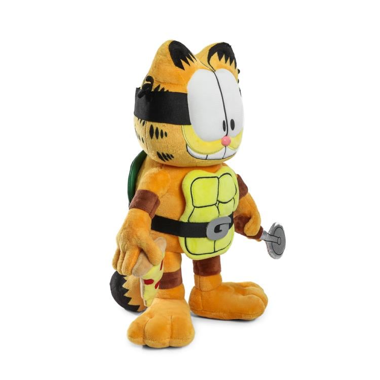 Garfield x Teenage Mutant Ninja Turtles Garfello 13" Plush Gallery Image 3